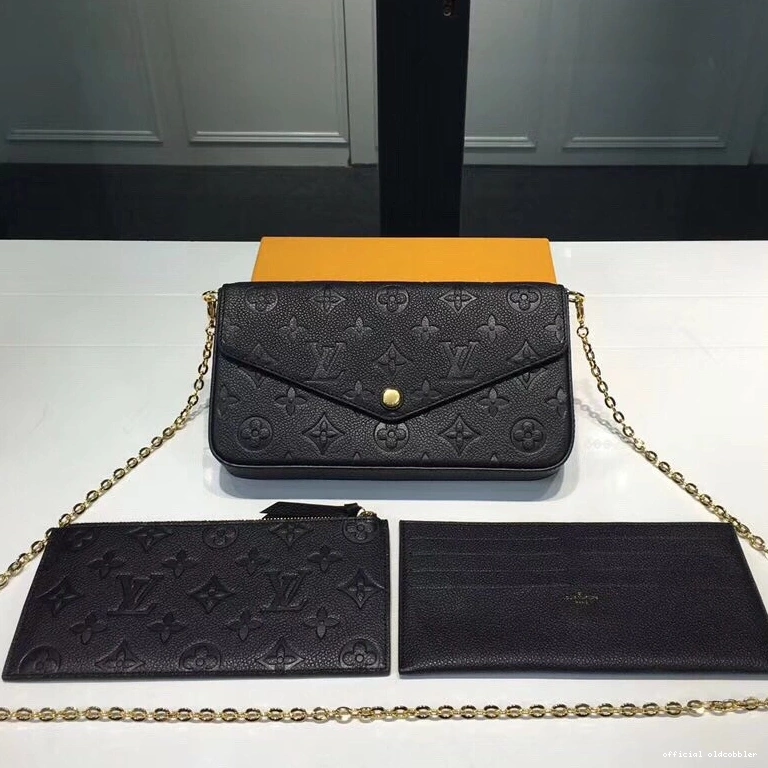 Official oldcobbler POCHETTE Vuitton Louis FÉLICIE 0801